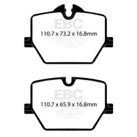 EBC DP82415RPX RPX Brake Pads Rear
