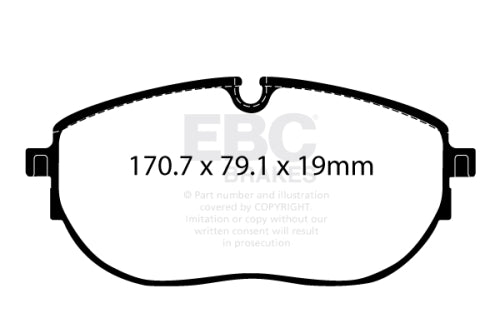 EBC DP42434R VW Yellowstuff Brake Pads