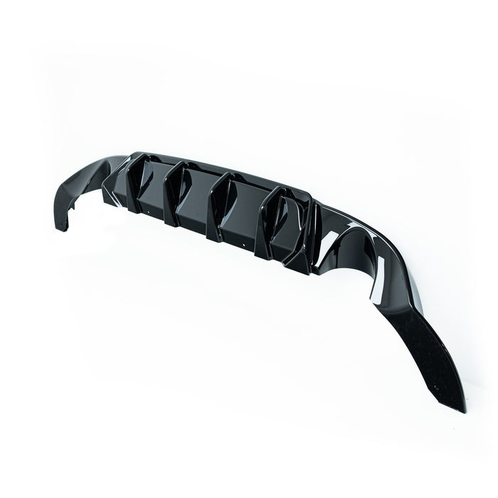 Zaero ZA-GOLF-75-GTI-DF VW GOLF GTI MK7.5 EVO-1 GLOSS BLACK REAR DIFFUSER