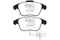 EBC Audi B8.5 Yellowstuff 4000 Series Front Sport Brake Pads & USR Slotted Discs Kit - ATE Caliper (A4 & A5)