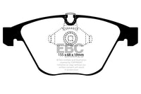 EBC BMW E65 E66 Yellowstuff 4000 Series Front Sport Brake Pads & USR Slotted Discs Kit - ATE Caliper (730i & 735i)