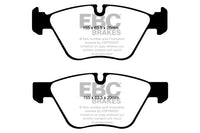 EBC BMW E81 E82 E87 E88 Yellowstuff 4000 Series Front Sport Brake Pads & Slotted And Dimpled Sport Discs Kit - ATE Caliper (123i & 130i)