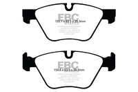 EBC BMW E90 E91 E92 E84 Yellowstuff 4000 Series Front Sport Brake Pads & Slotted And Dimpled Sport Discs Kit - ATE Caliper (Inc. 330i, 325ix, 330ix & X1 28i)