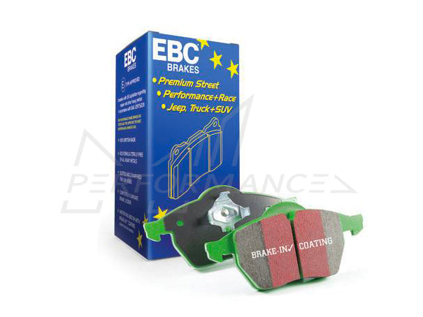 EBC BMW G11 G20 G30 G32 Greenstuff 2000 Series Sport Front Brake Pads - Brembo Caliper (Inc. M340ix, M550ix, 640i & 750i) - Performance Parts Direct US