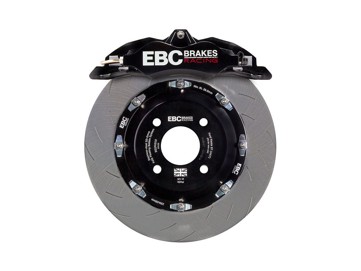 EBC Hyundai Apollo Balanced Big Brake Kit With Apollo-4 Calipers & Yellowstuff Pads (i30 N & Kona N) -