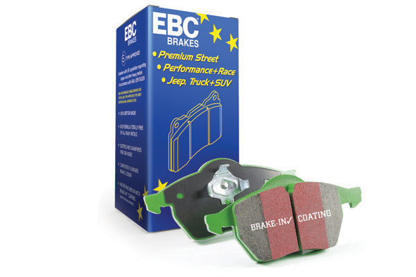 EBC Mercedes-Benz W211 W221 R230 Greenstuff 2000 Series Sport Front Brake Pads - Brembo Caliper (Inc. E420, SL350, SL500 & S280) | Performance Parts Direct US
