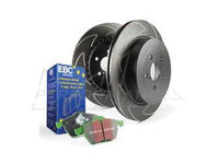 EBC Seat Volkswagen Greenstuff 2000 Series Front Sport Brake Pads & BSD Series Sport Discs Kit - ATE Caliper (7N Alhambra, 7N Sharan, Tiguan I & Tiguan II)