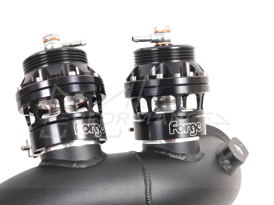 Forge BMW N54 Chargepipe with Twin BOV 335i