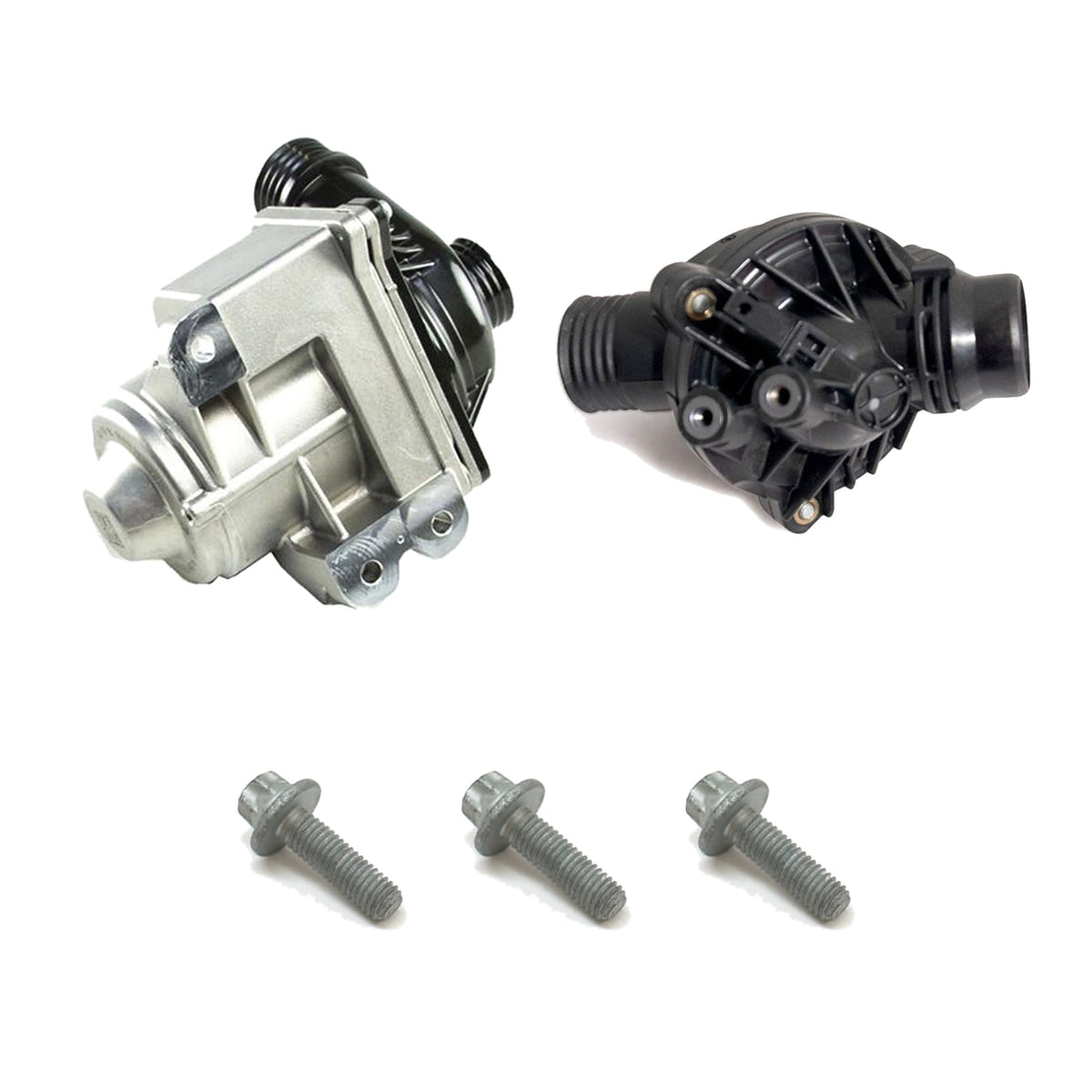 Genuine BMW N54 N55 Water Pump & Thermostat Cooling Kit (Inc. 135i, 1M, 335i, 535i & Z4 35i)