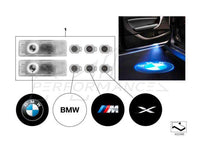 Genuine BMW Door Projector Entry Step Logo Emblem Light -