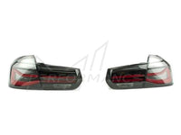Genuine BMW F30 F80 M Performance Black Line Rear Taillights (Inc. 328i, 330d, 335i & M3) -