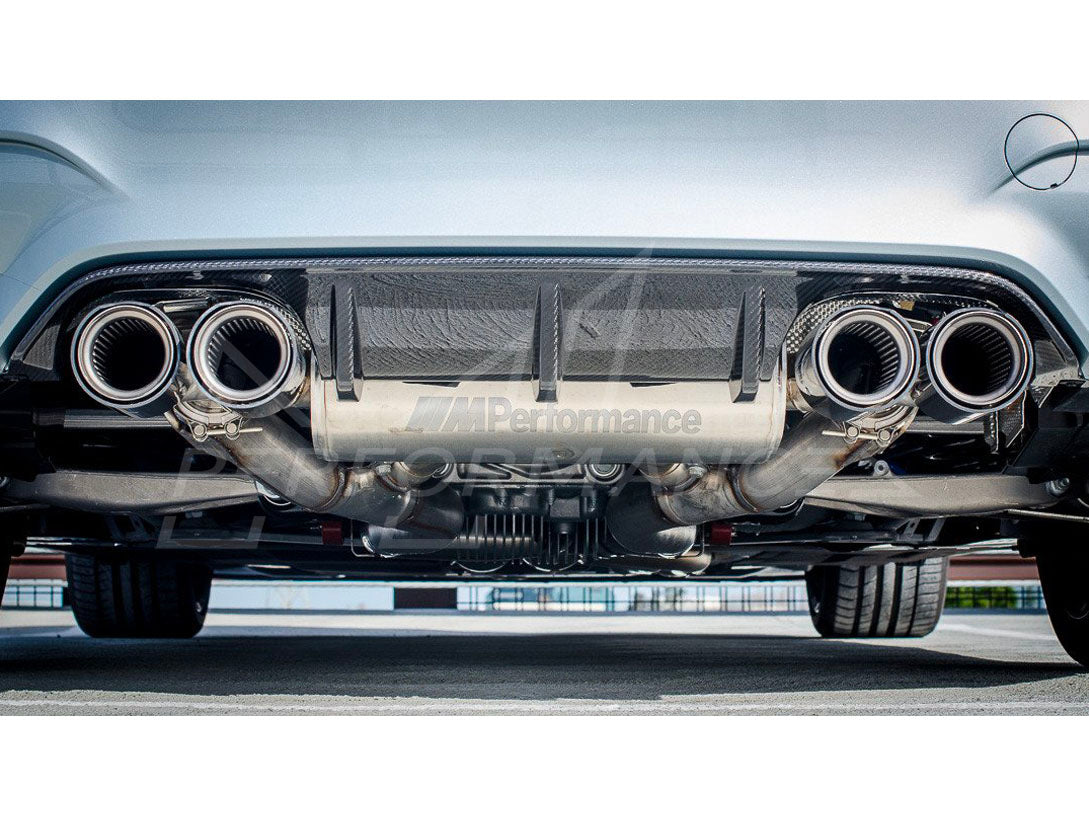 Genuine BMW F80 F82 M Performance Titanium Complete Exhaust System (M3 & M4) -