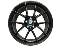 Genuine BMW F87 M Performance Y-Spoke 763M Matte Black / Frozen Gold 19" Wheels with Tyres (M2, M2 Competition & M2 CS)