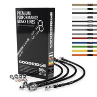 Goodridge SBW0270-4 BMW G20 G22 G26 4 Line Braided Brake Hose Lines Kit (Inc. 316i, 318i & 318tds)