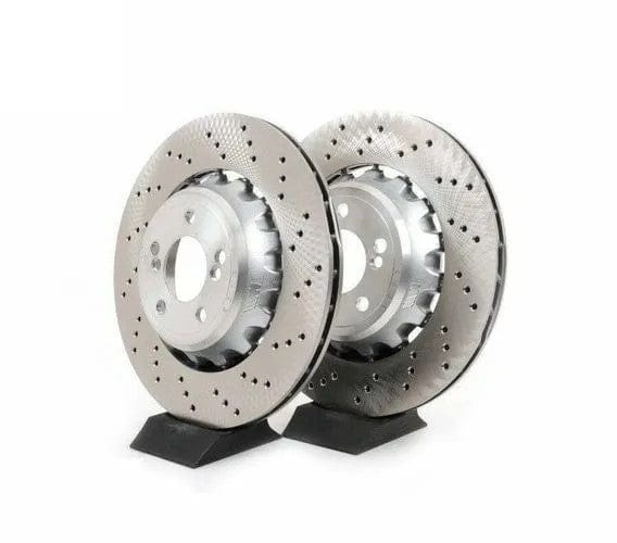 Genuine BMW 34112283385-34112283802 E82 E90 E92 E93 Front Brake Disc (Pair) (1M, M3)