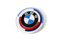 Genuine BMW G22 G23 G82 G83 82mm 50th Anniversary Rear Boot Emblem (Inc. i4 M50, 430i, M440i & M4)