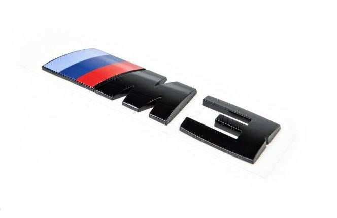 Genuine BMW F80 M3 Rear Balck Boot / Trunk Badge -