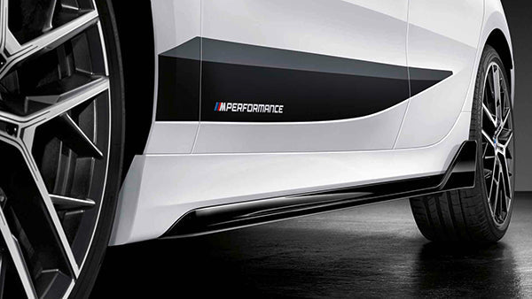 Genuine BMW M Performance F40 1 Series High-Gloss Black Sill Attachments (Inc. 118i, 118d, 120dx & M135ix) -