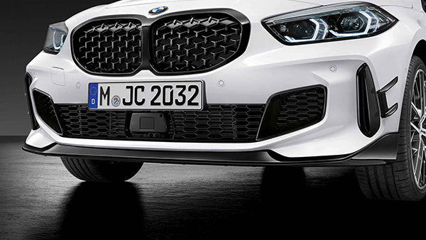 Genuine BMW M Performance F40 High-Gloss Black Splitter (Inc. 118i, 120dx & M135ix) -
