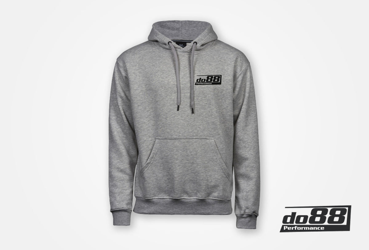 DO88 Hoodie-Grey-S Grey Hoodie by do88, Small