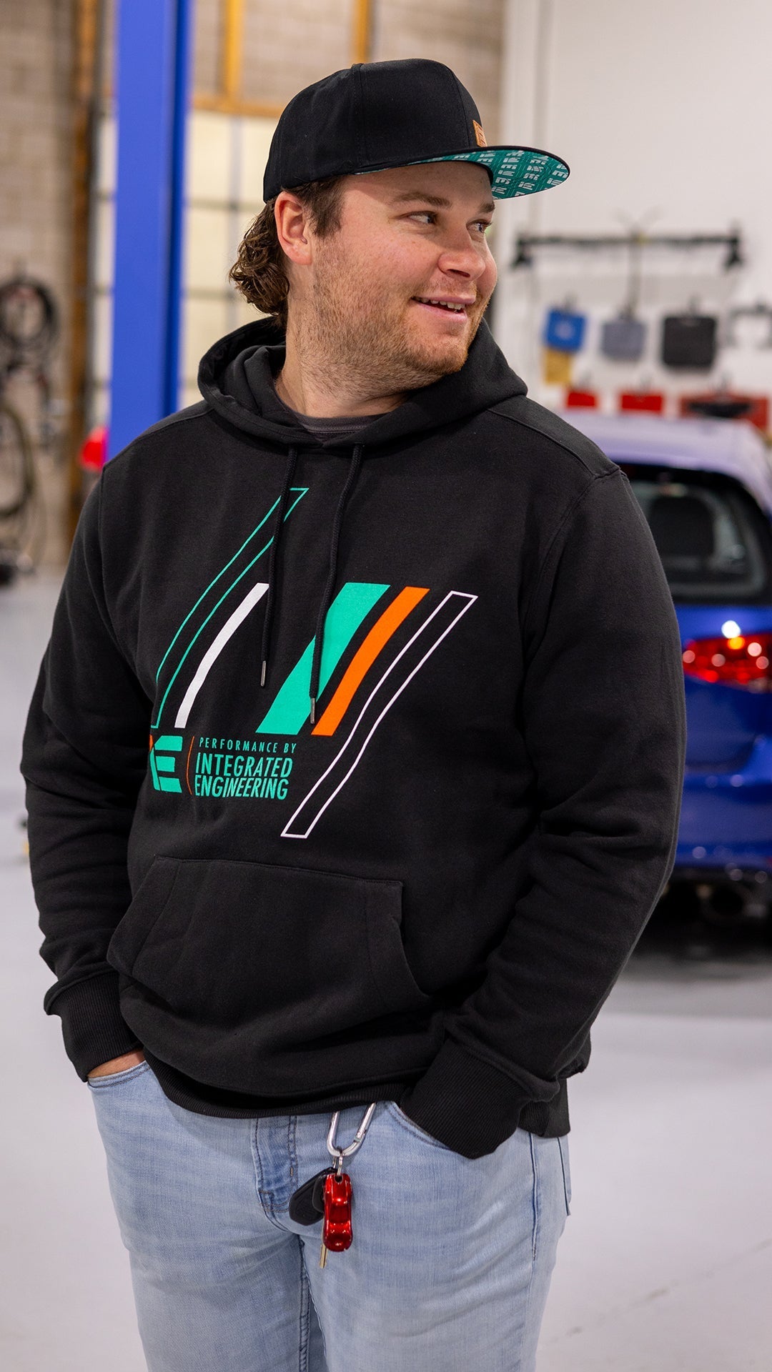 Integrated Engineering IE Premium Lightweight Hoodie - Mens XL