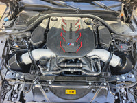 VTT BMW G90/G99 M5 S68 Turbo-Forward Full Flow Intake System – VTT Complete Billet Turbo Inlet & Dual 4” Filter Upgrade - ML Performance UK