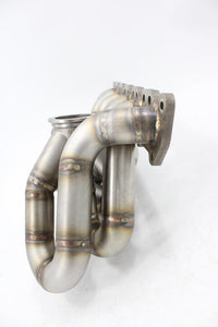 VTT-FAB S55 Factory Control EWG Top Mount Single Turbo Manifold - ML Performance UK