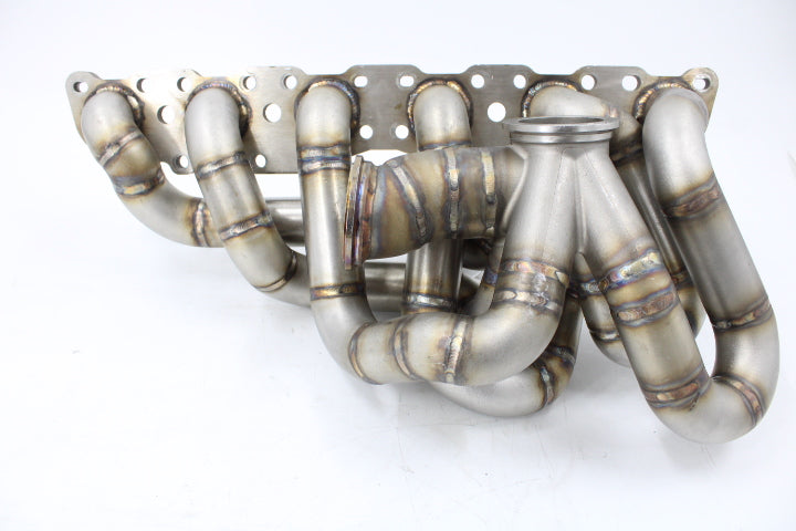 VTT-FAB S55 Factory Control EWG Top Mount Single Turbo Manifold - ML Performance UK