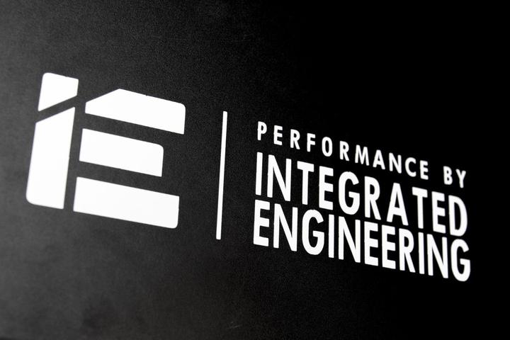 Integrated Engineering IE Full Logo 2.5"x8" Colour Vinyl
