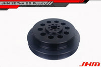 JHM Audi B8 C7 3.0T V6 207mm HD Overdrive Lightweight Supercharger Crank Pulley (Inc. A6, S4, Q5 & SQ5) -