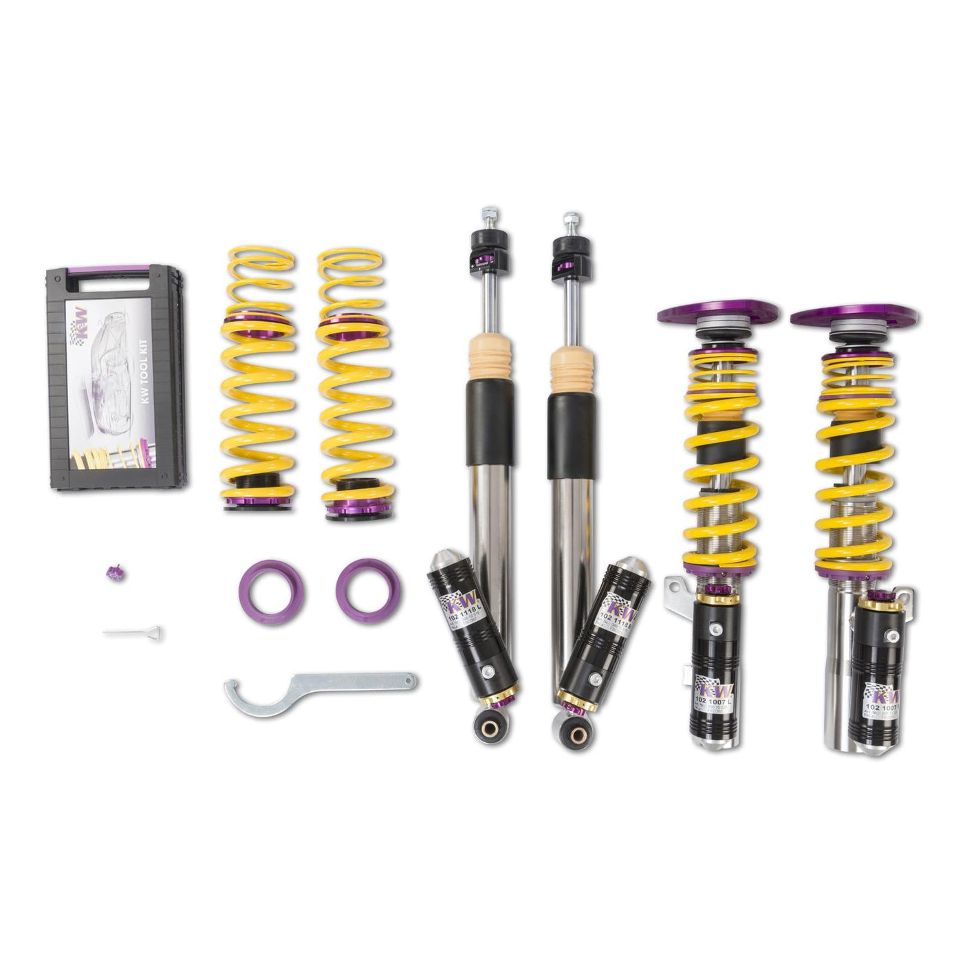 KW Audi 8V RS3 10-35mm 3-Way Clubsport Coilover Kit