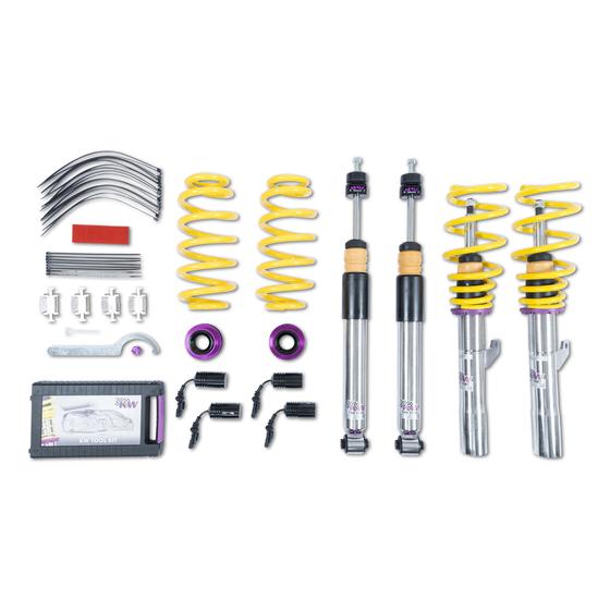 KW Audi Seat Skoda Volkswagen Variant 3 Coilover kit - Inc. Deactivation For Electronic Damper (Inc. F3 RSQ3, Tarraco, K