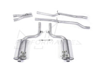 MillTek Audi B6 S4 Non-Resonated Cat-Back Exhaust