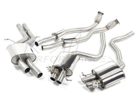MillTek Audi B8 RS5 Non-Resonated Cat-Back Exhaust