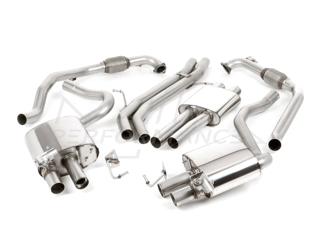 MillTek Audi B9 S5 Resonated Cat-Back Exhaust