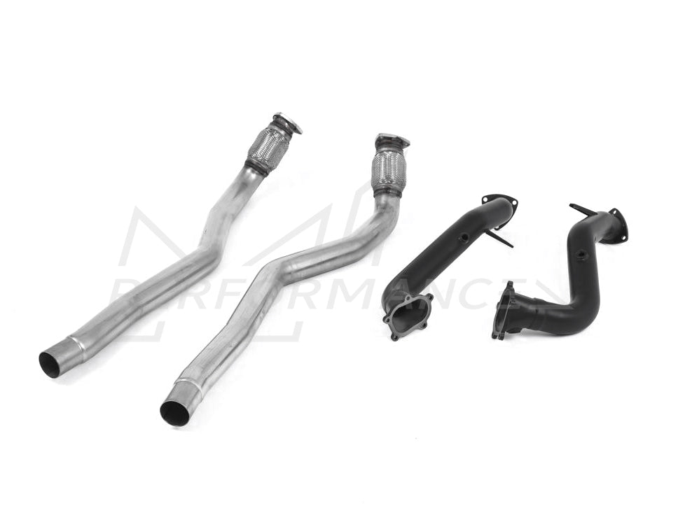 MillTek Audi C7 Large Bore Downpipes for Milltek Sport Catback (S6, S7, RS6 & RS7)