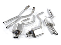 MillTek Audi C7 Non-Resonated Cat-Back Exhaust (RS6 & RS7)