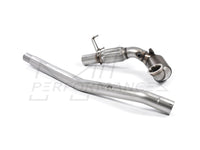 MillTek Audi VW Large Bore Downpipe with Hi-Flow Sports Catalyst - For OE Cat-Back (Inc. 8V S3 & MK7 Golf R)