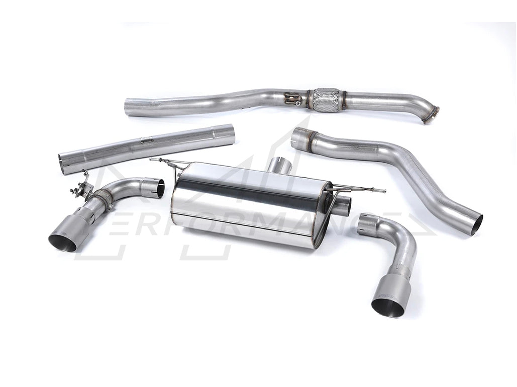 MillTek BMW Performance F22 M235i Street Cat Back Exhaust -