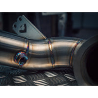 Cobra Exhaust Mercedes-AMG A 45 S Front Downpipe Sports Cat / De-Cat Performance Exhaust