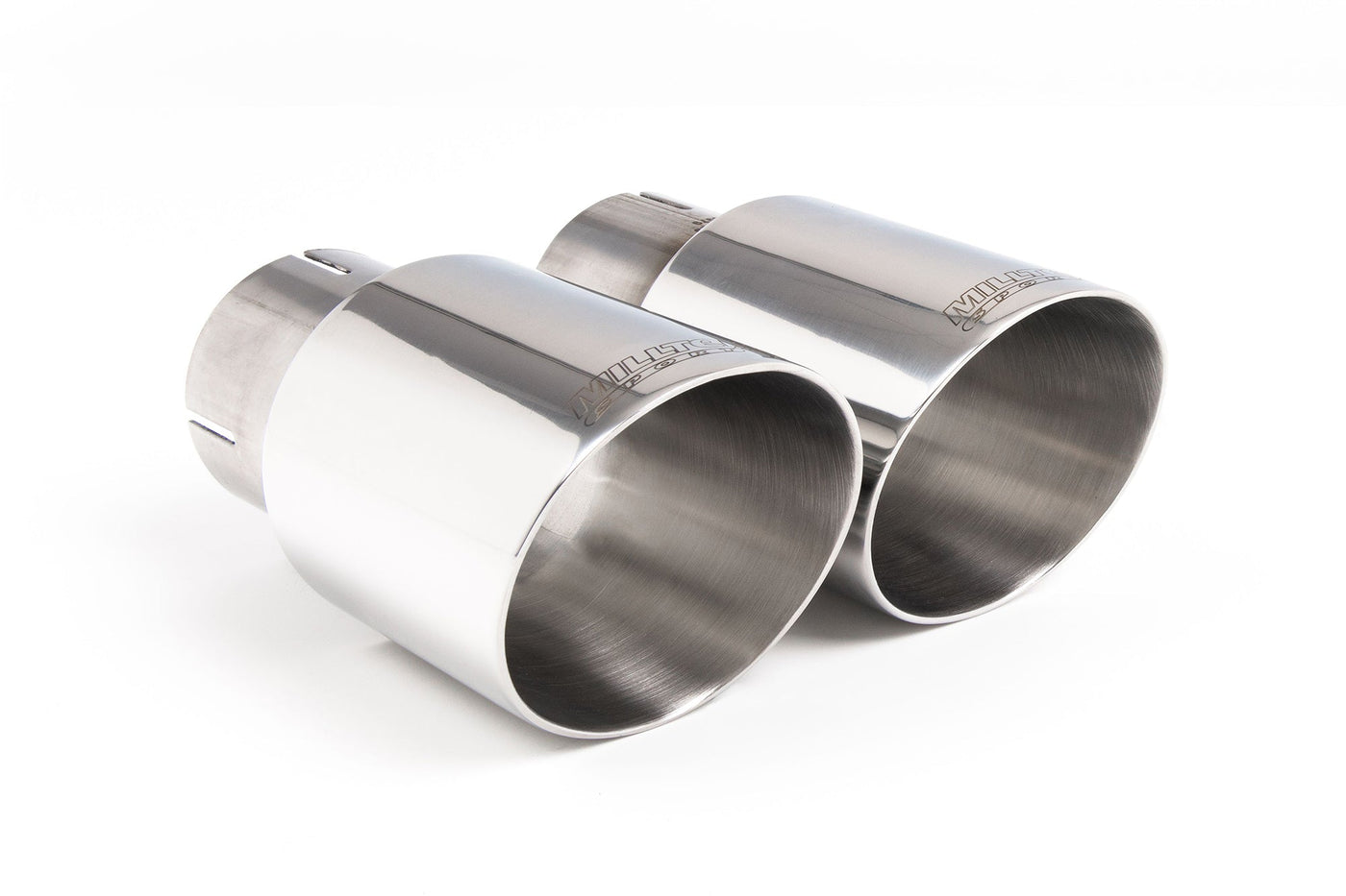 MillTek Audi BMW Ford VW Round 90mm Polished GT90 Exhaust Tip