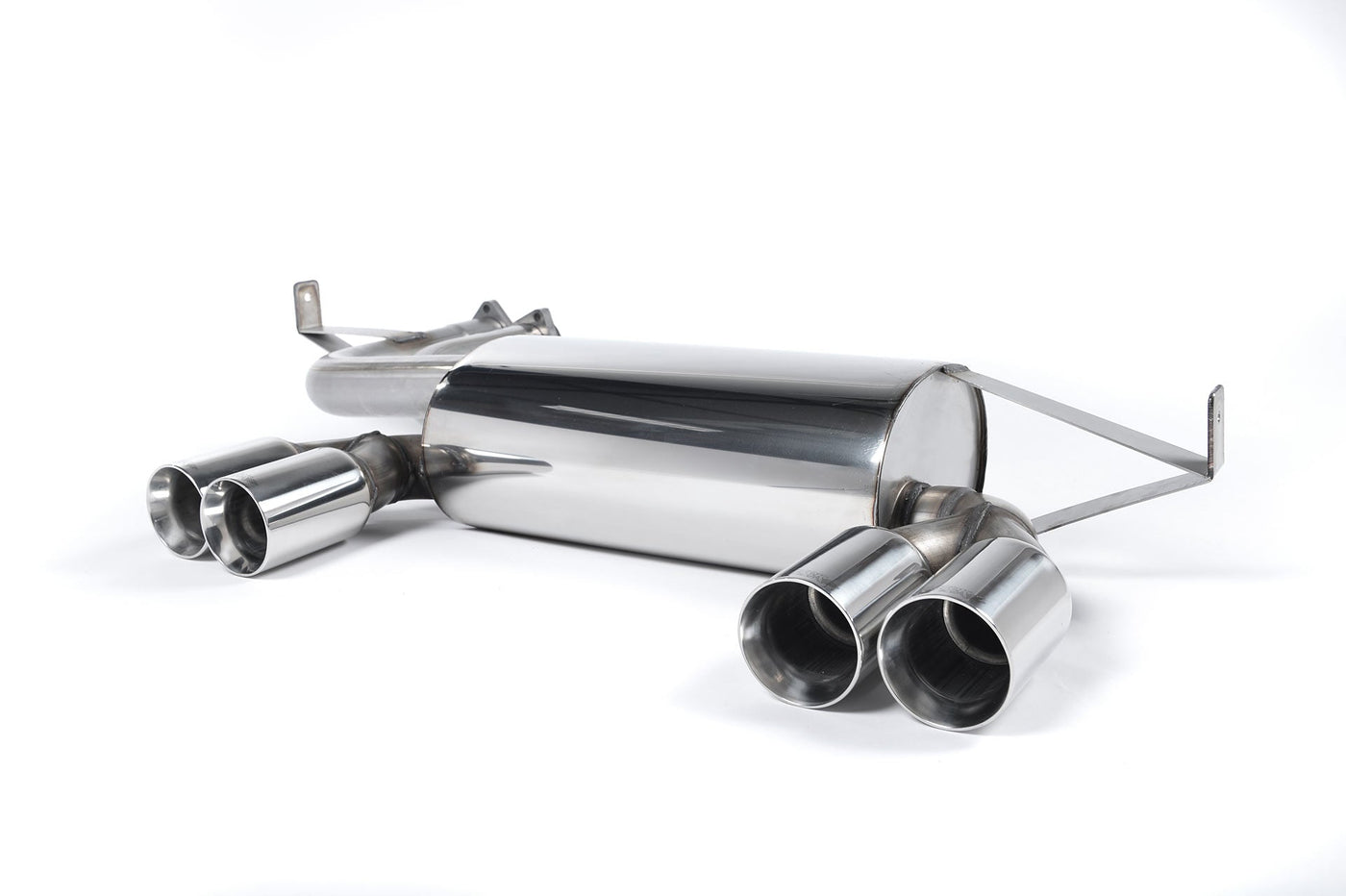 MillTek BMW E46 M3 Rear Silencer Exhaust (M3 3.2 & M3 CSL) -