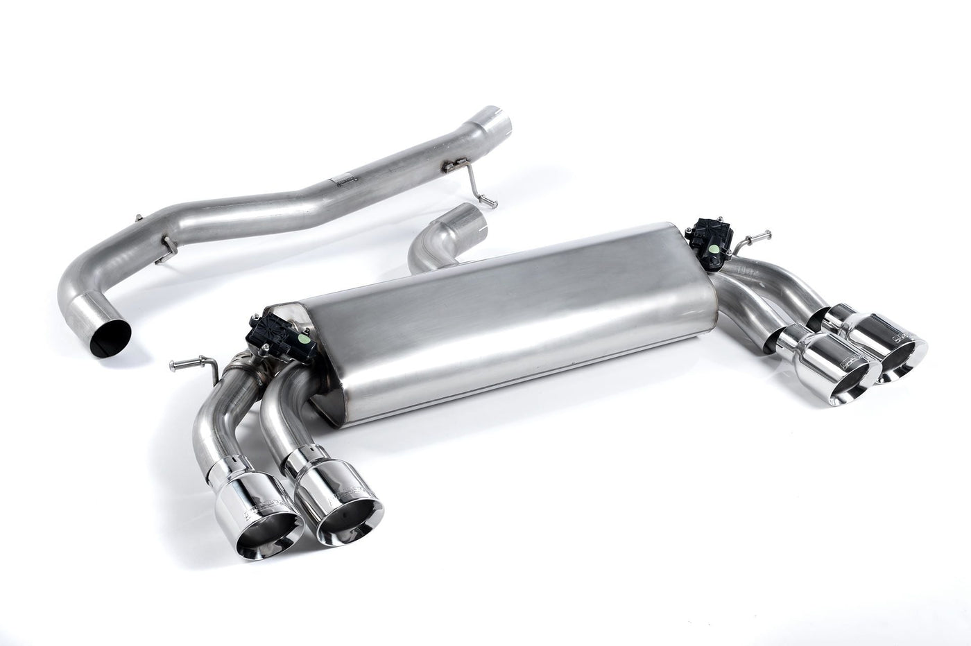 MillTek Audi 8V S3 Non-Resonated Cat-Back Exhaust (Quattro)