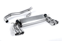 MillTek Audi 8V S3 Non-Resonated Cat-Back Exhaust (Quattro)