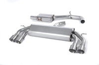 MillTek Audi 8V S3 Resonated Non-Valved Cat-Back Exhaust (Quattro)