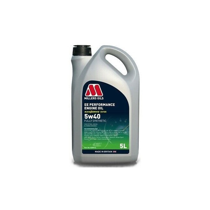 Millers Oils EE Performance C3 5W-40 Fully Synthetic Engine Oil -