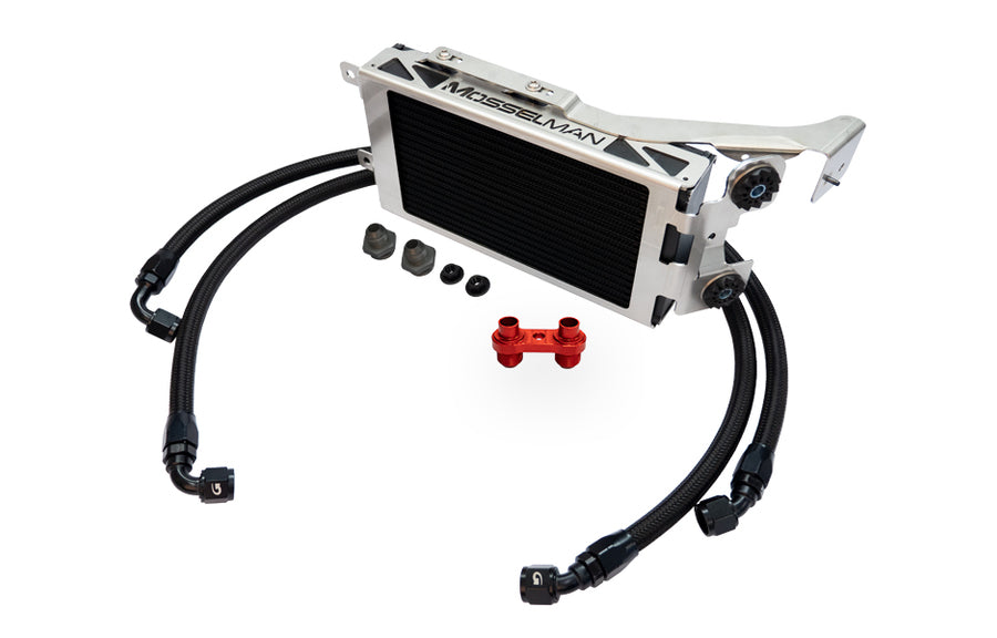 Mosselman BMW E90 E92 E93 335i Single Oil Cooler Kit