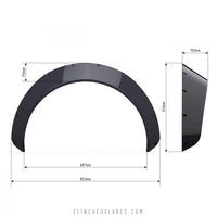 Clinched “Muscle” 15cm (6”) Fender Flares