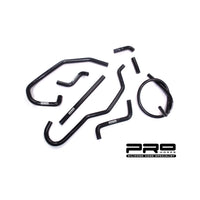 AIRTEC PH/ANCFO25 Pro Hoses S2 RS Turbo 7-piece Auxiliary Hoses Kit - Gloss Black