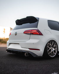 Zaero ZA-GOLF-75-GTI-DF VW GOLF GTI MK7.5 EVO-1 GLOSS BLACK REAR DIFFUSER